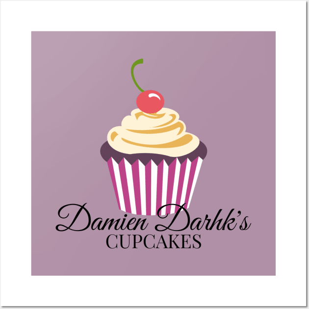 Damien Darhk's Cupcakes Wall Art by FangirlFuel